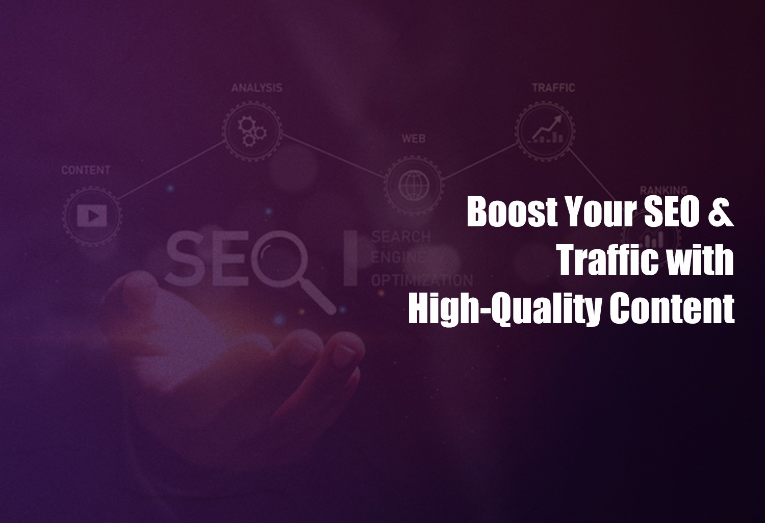 Boost Your SEO & Traffic With High Quality Content
